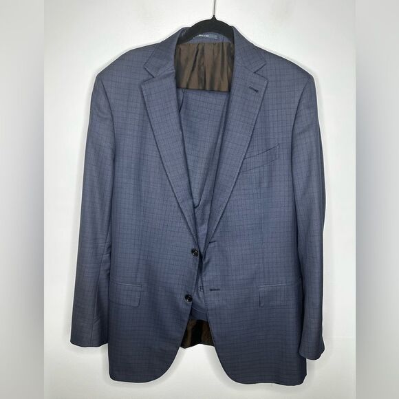 Ermenegildo Zegna Trofeo 600 Mila Suit 54L - US 44L Luxury Italy Wool Silk Blend - Picture 1 of 10